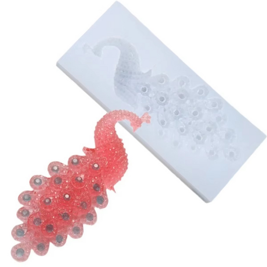 Peacock Silicone Mold