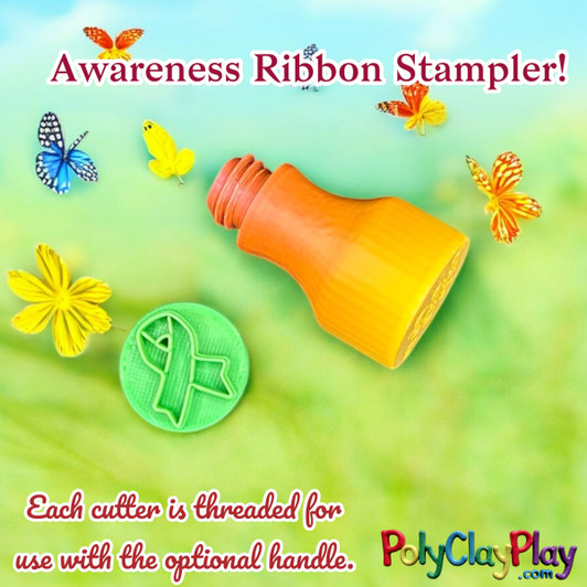 PCP Stampler Awareness Ribbon Cutter/Embosser