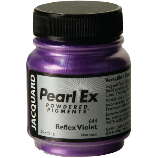 Jacquard Pearl Ex Powdered Pigment 21g - Reflex Violet Lg Jar