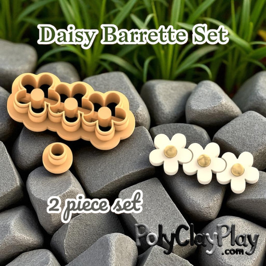 PCP Barrette Daisy Cutter Set