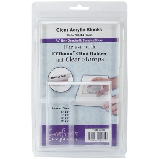 Clear Acrylic Block Set