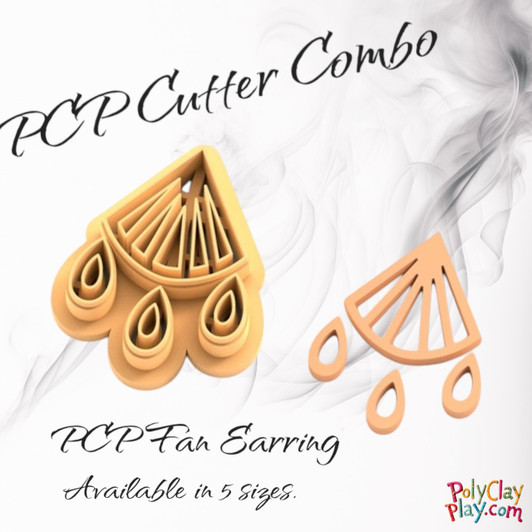 Freebie Friday Special - PCP Fan Earring Combo Cutter