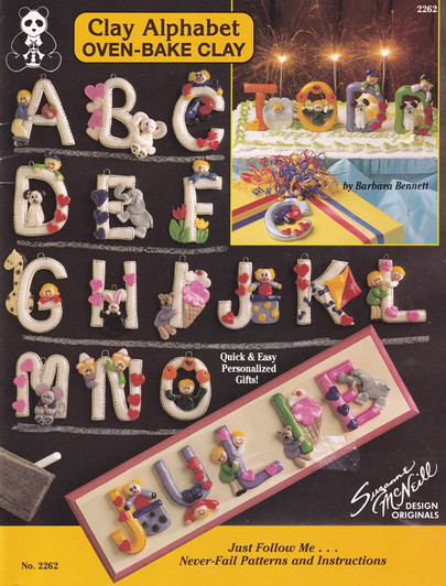 Clay Alphabet OVEN-BAKE CLAY Book