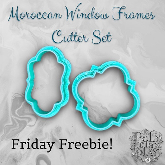 Freebie Friday Special - Moroccan Window Frames Set Option B