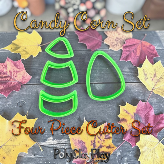PCP Candy Corn Cutter Set of 4 Friday Freebie
