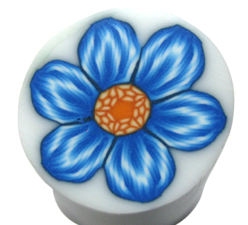 Yonat's Blue Flower Cane Tutorial