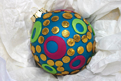 Premo! Retro Ornament Tutorial Freebie