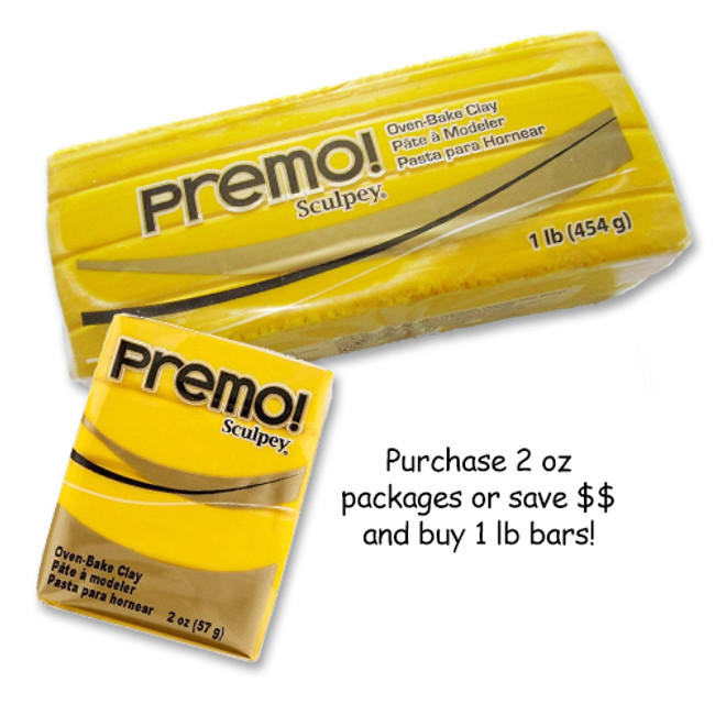 Premo! Sculpey® - Cadmium Yellow Hue