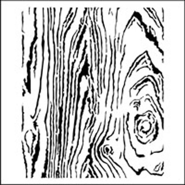 Stencil Wood Grain 6 x 6