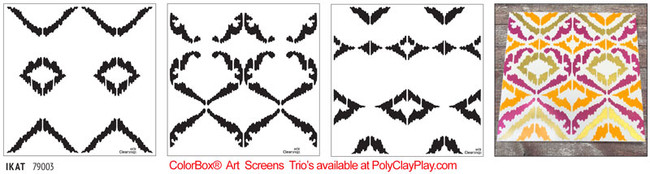 ColorBox® Art Screens Trio - IKAT