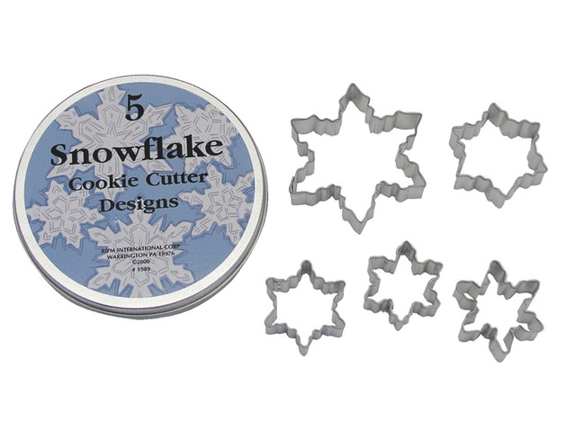 Cutters Snowflakes 5 piece Theme Set