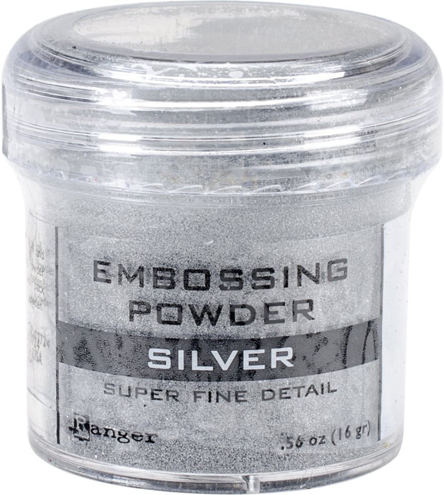 Ranger Super Fine Silver Embossing Powder