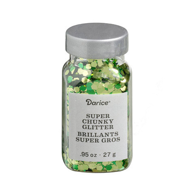 Super Chunk Glitter Green Mix