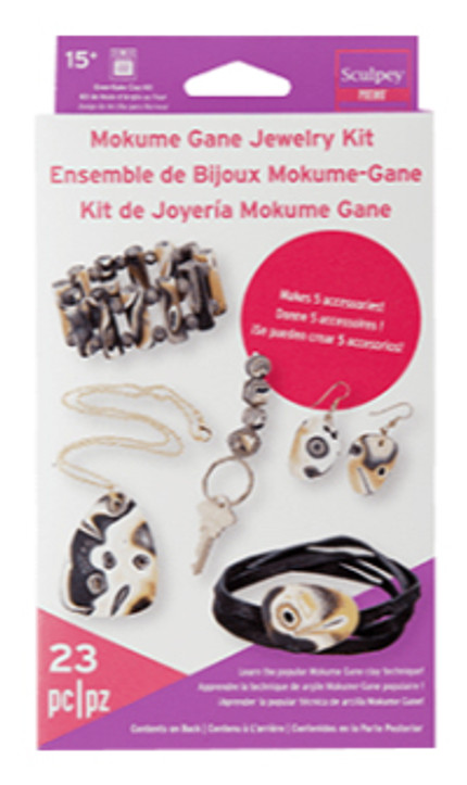 Sculpey Mokume Gane Jewelry Kit