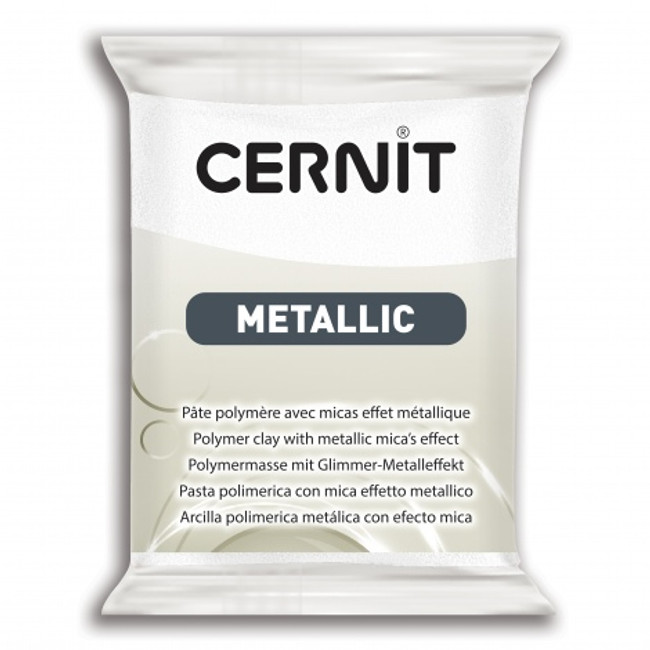 Cernit Metallic Pearl White