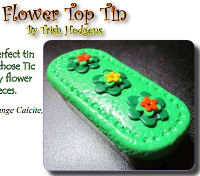 PCPC Flower Top Tin Tutorial