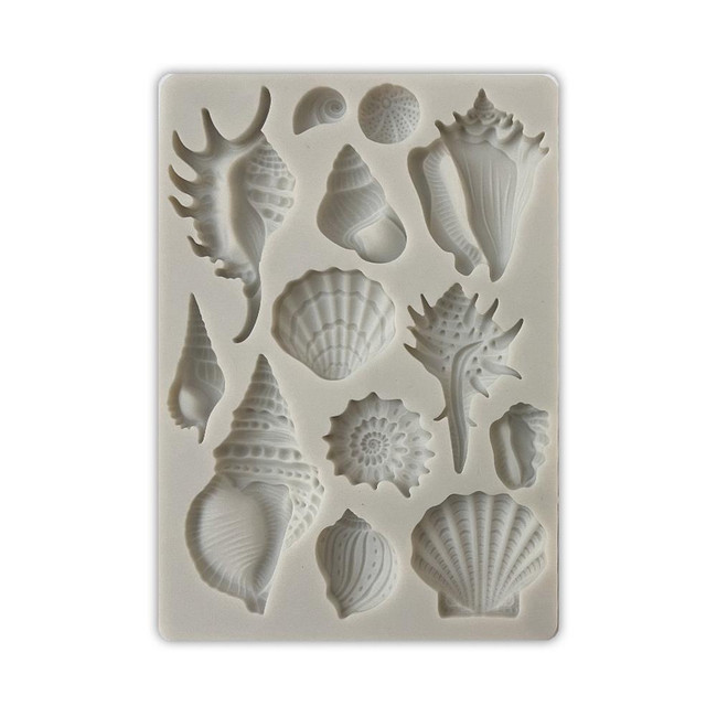 Stamperia Silicone Mould Songs Of The Sea Shells