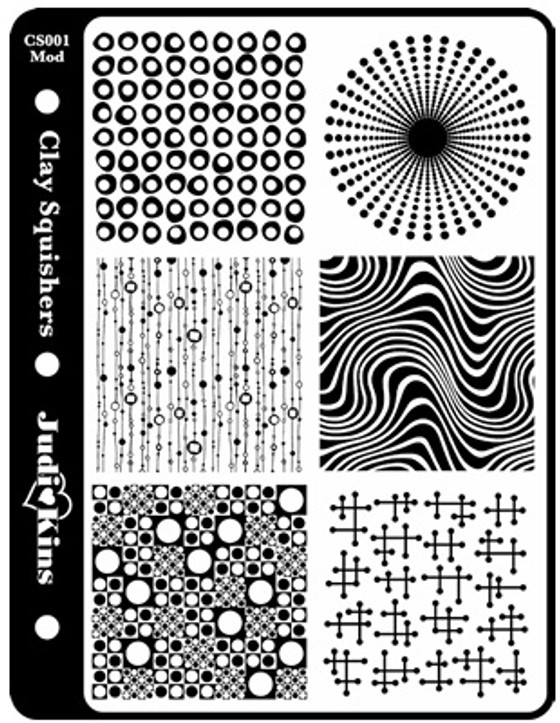 Clay Squisher Stamp - Mod