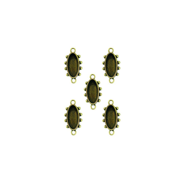 Media Mixage Bezels Silver Ovals