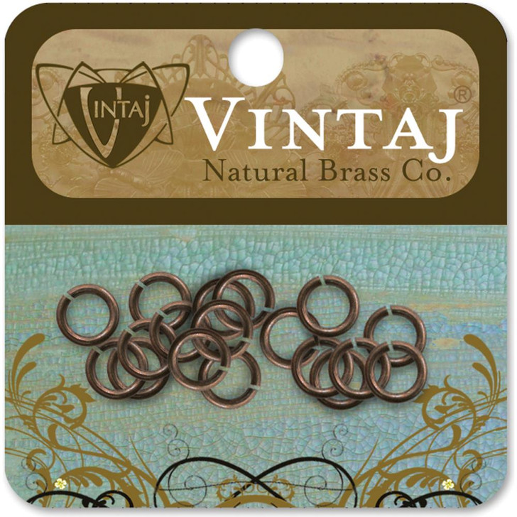 Vintaj Metal Jump Rings 18/Pkg