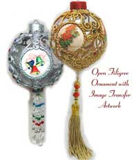 Penni Jo Originals Open Filigree and Image Transfer Tutorial