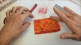 Part 1 Polymer Clay Veneers Using Chalk and Lace Video by Debbie Crothers