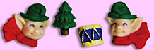Mini Mold - Elves with Toys