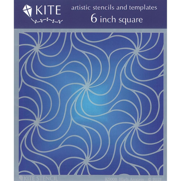 High Anxiety 6 x 6 Stencil