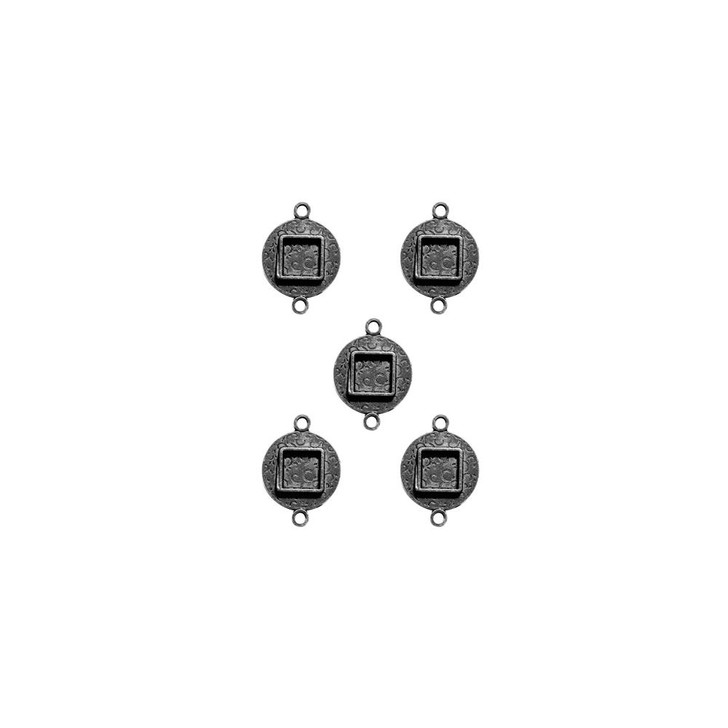 Media Mixage Bezels Silver Circles Design 2