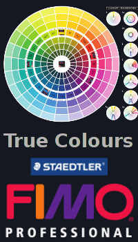 A Fimo Professional Polymer Clay True Colors Description