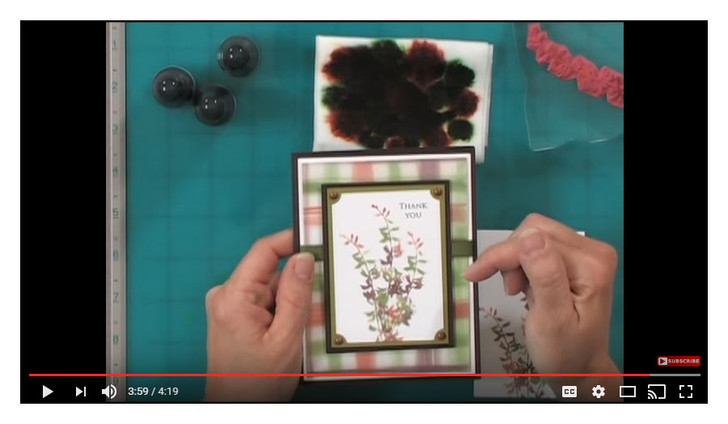 Baby Wipes Inkpads and Background Technique