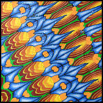 Yonat's Polymer Clay Fabric Cane