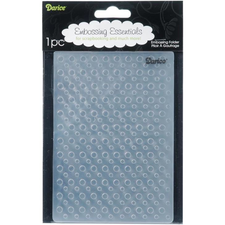 Multi Sized Dots - Background Embossing Folder 4.25"X5.75"