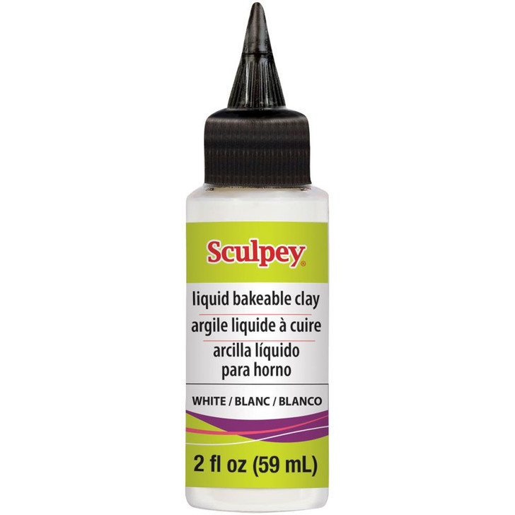 Sculpey® Liquid Bakeable Clay White 1oz or 2 oz