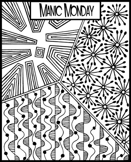 Helen Breil Stamps - Manic Monday