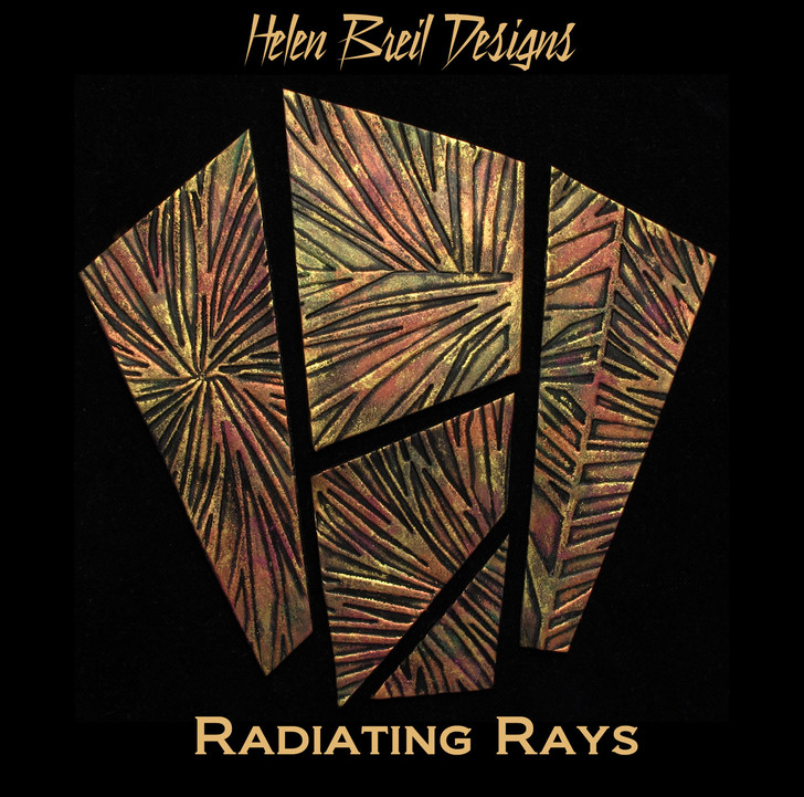 Helen Breil Stamps - Radiating Rays