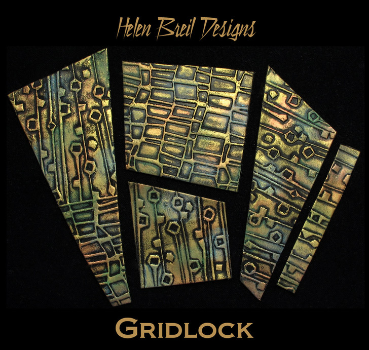 Helen Breil Stamps - Gridlock