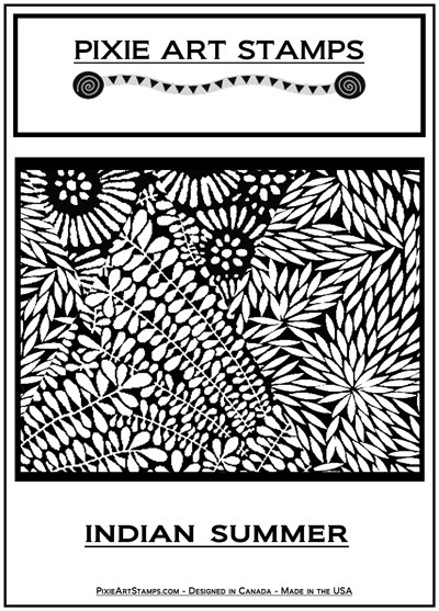 Pixie Art Stamp by Mike Breil - Indian Summer