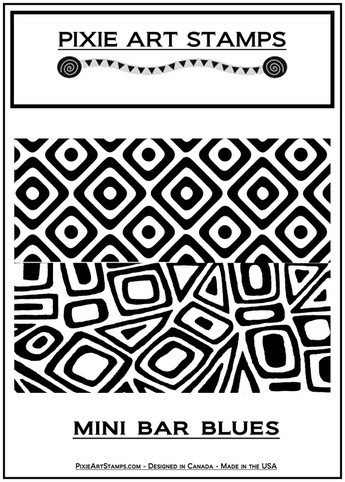 Pixie Art Stamp by Mike Breil - Mini Bar Blues