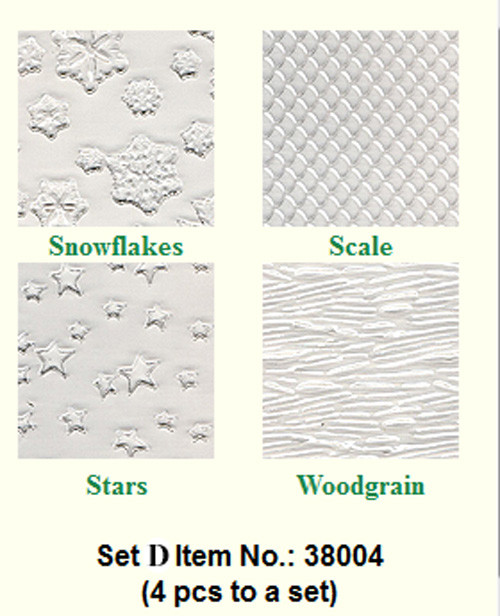 Makins Texture Sheets Set D