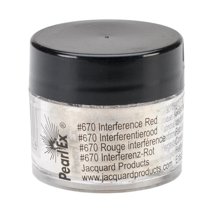 Jacquard Pearl Ex Powdered Pigment 3g - Interference Red