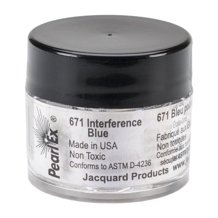 Jacquard Pearl Ex Powdered Pigment 3g - Interference Blue