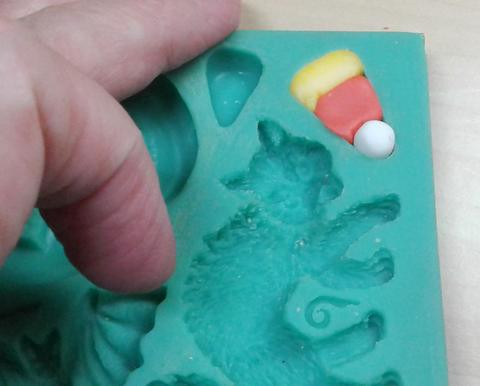 Polymer Clay Candy Corn Earrings Free Tutorial