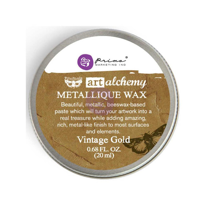 Finnabair Art Alchemy Metallique Wax - Vintage Gold