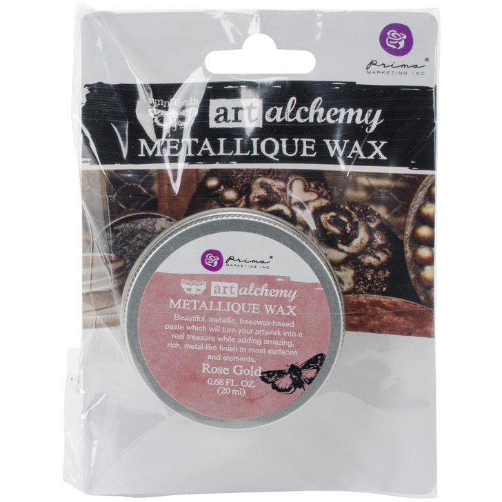 Finnabair Art Alchemy Metallique Wax - Rose Gold