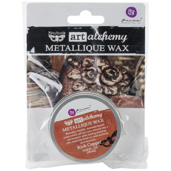 Finnabair Art Alchemy Metallique Wax - Rich Copper