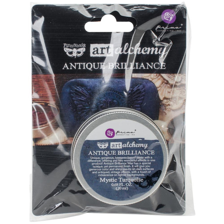 Antique Brilliance Wax .68 Fluid Ounce - Mystic Turquoise