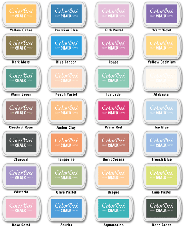 Some of the many colors available.