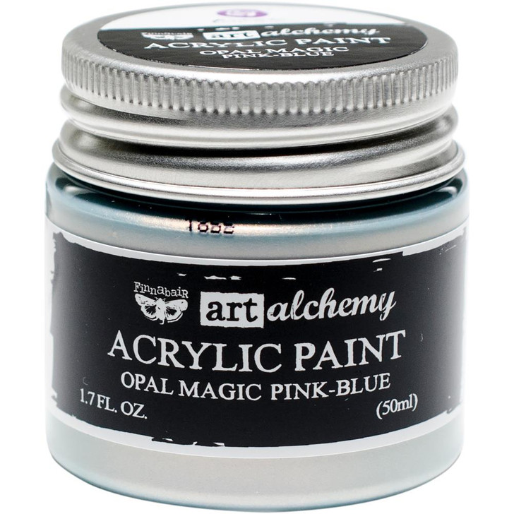 Finnabair Art Alchemy Acrylic Paint - Opal Magic Pink/Blue