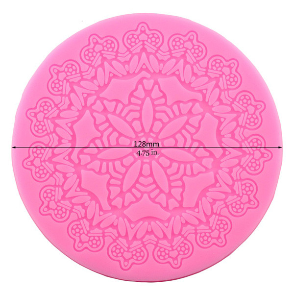Crown Flower Lace Silicone Mold/Mat